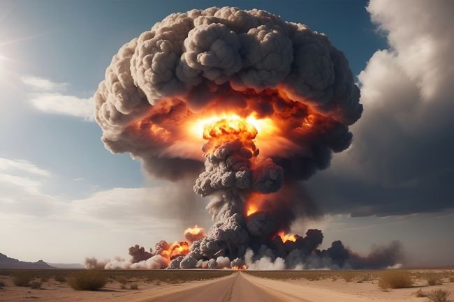 Nuclear mushroom cloud: Iran first, then Ukraine?
